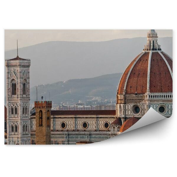 Fototapet Clădiri Catedrala Santa Maria Del Fiore Piața Michelangelo Florența