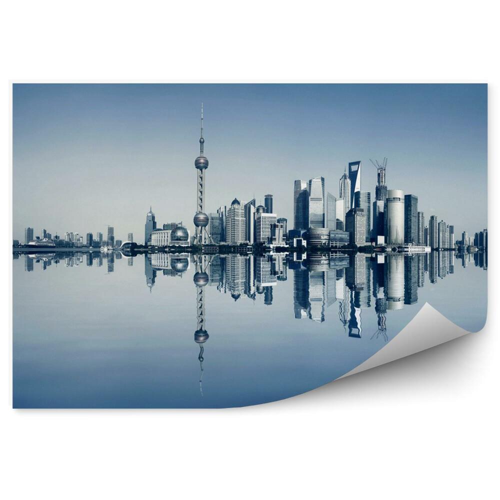 Fototapet pentru perete Orizontul Orașului Shanghai