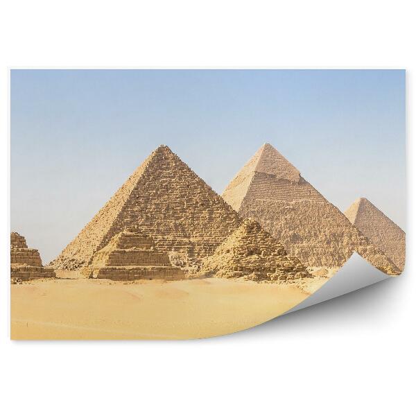 Fototapet Marile Piramide din Giza Cairo Egipt