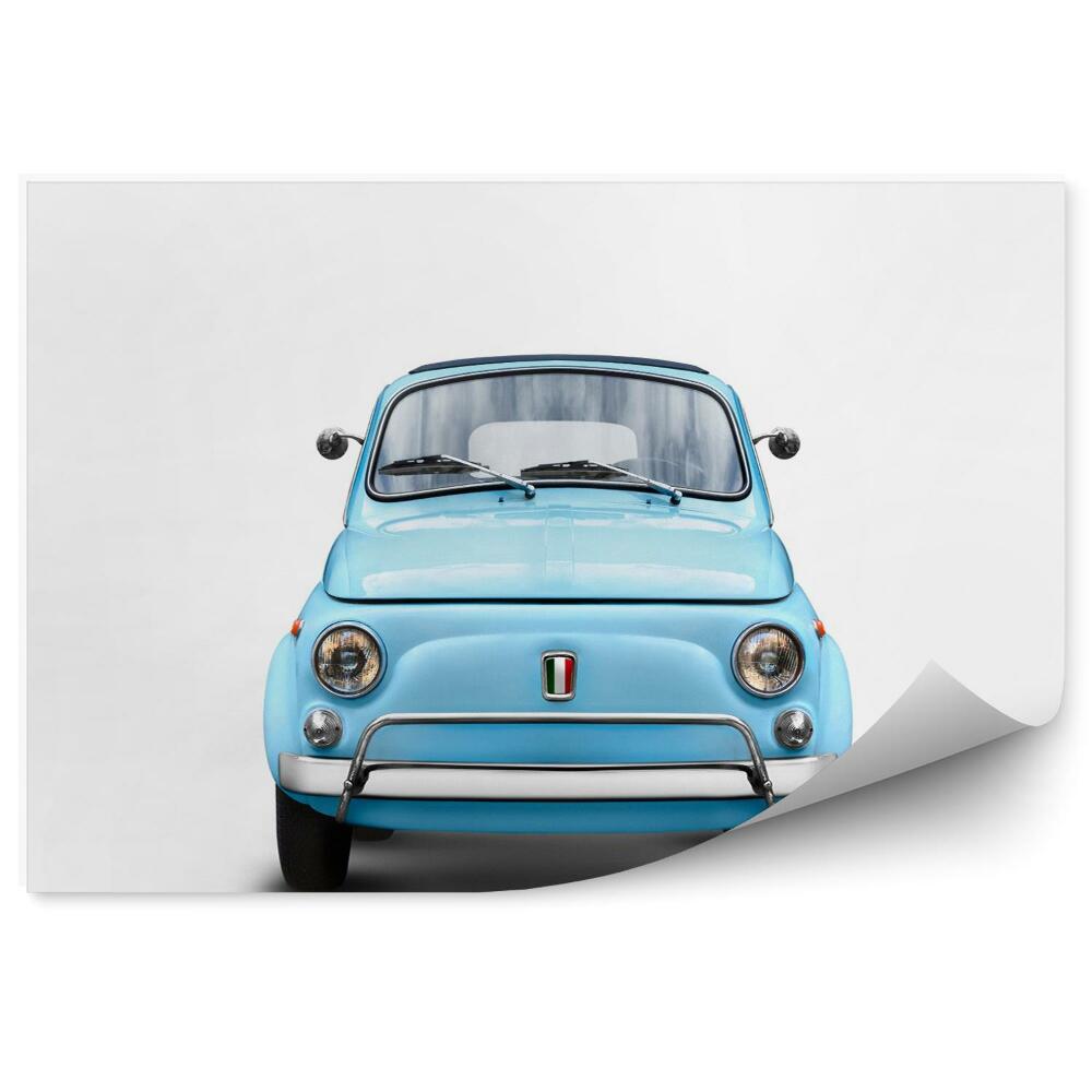 Decor fototapet Fiat 500 Albastru