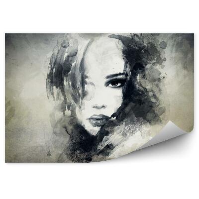 Fototapet pentru perete Portret abstract al unei femei