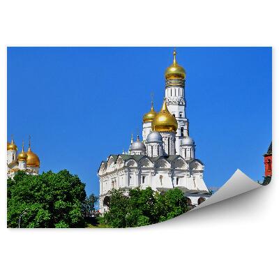 Decor fototapet ziduri ale orașului clădiri cupolă de aur