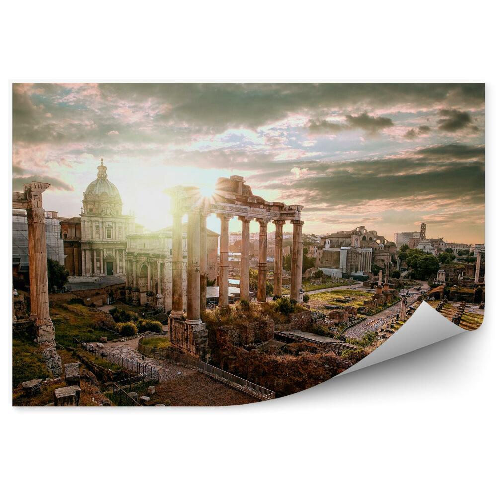 Fototapet Ruine romane faimoase ruine Italia arhitectură