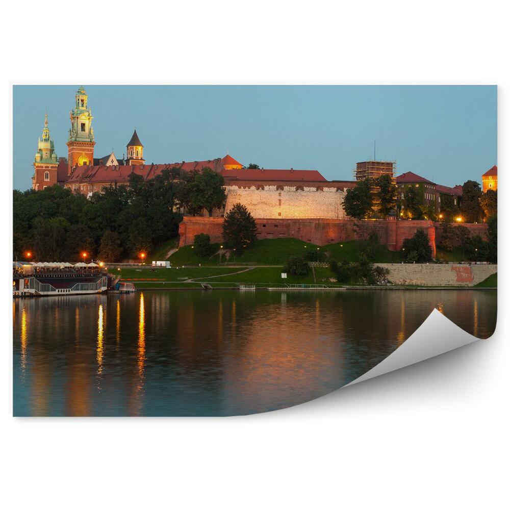 Fototapet perete Castelul De Deal De Iaht Wisła Wawel Cracovia