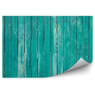 Decor fototapet Scânduri De Lemn Verzi