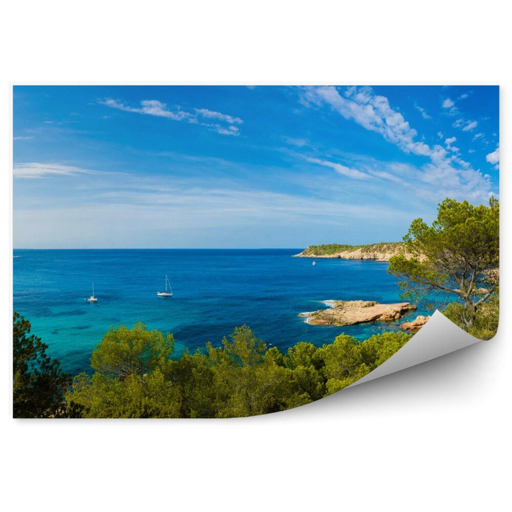 Fototapet perete Panoramă Mediteraneană Din Ibiza Insulele Baleare