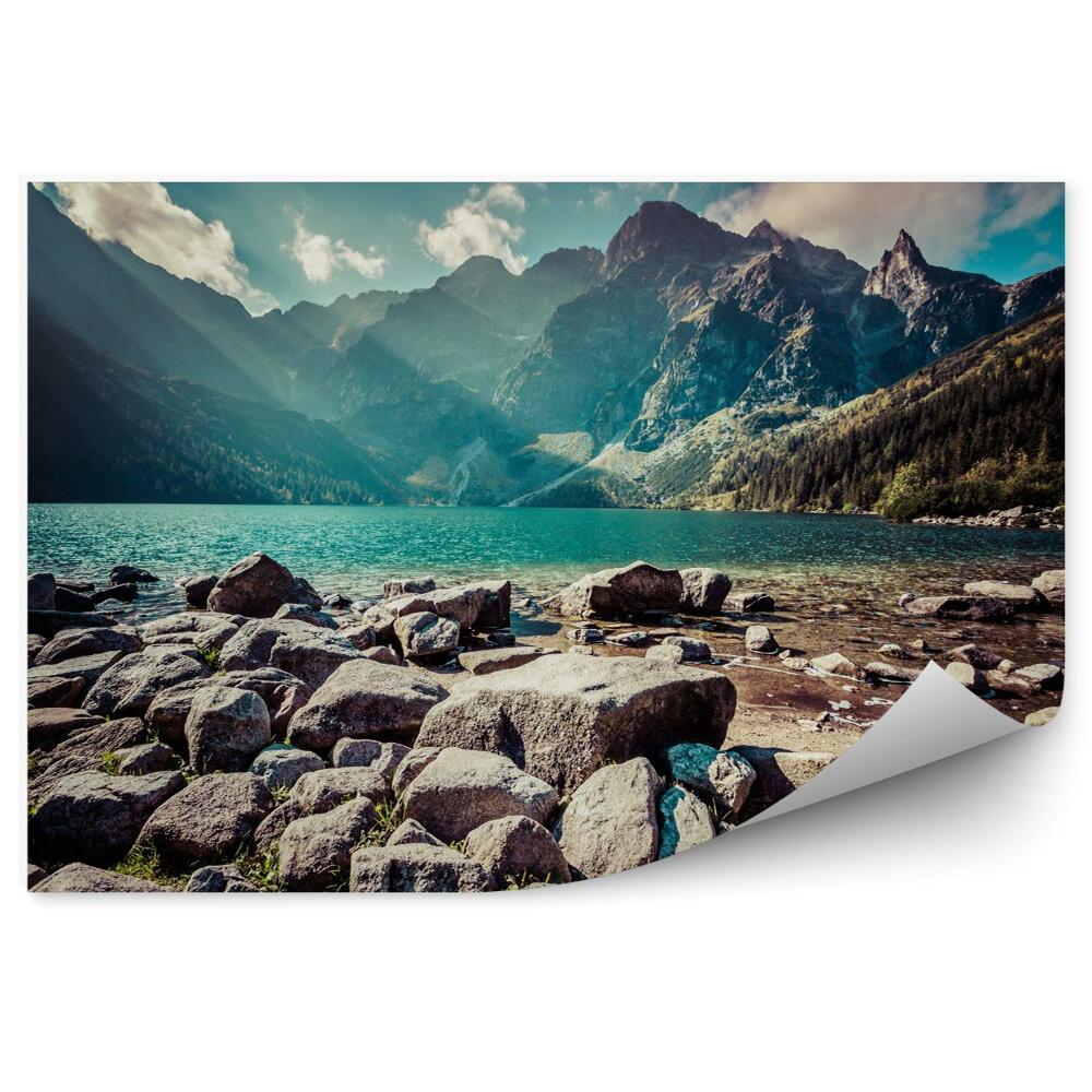 Fototapet Apele De Munte, Lacul Marin Oko, Munții Tatra, Polonia