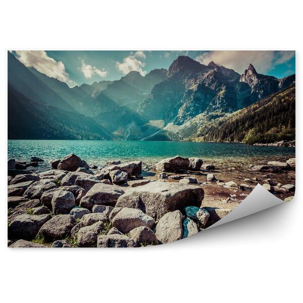Fototapet Apele De Munte, Lacul Marin Oko, Munții Tatra, Polonia