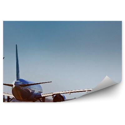 Fototapet pentru perete Linia benzii de avioane