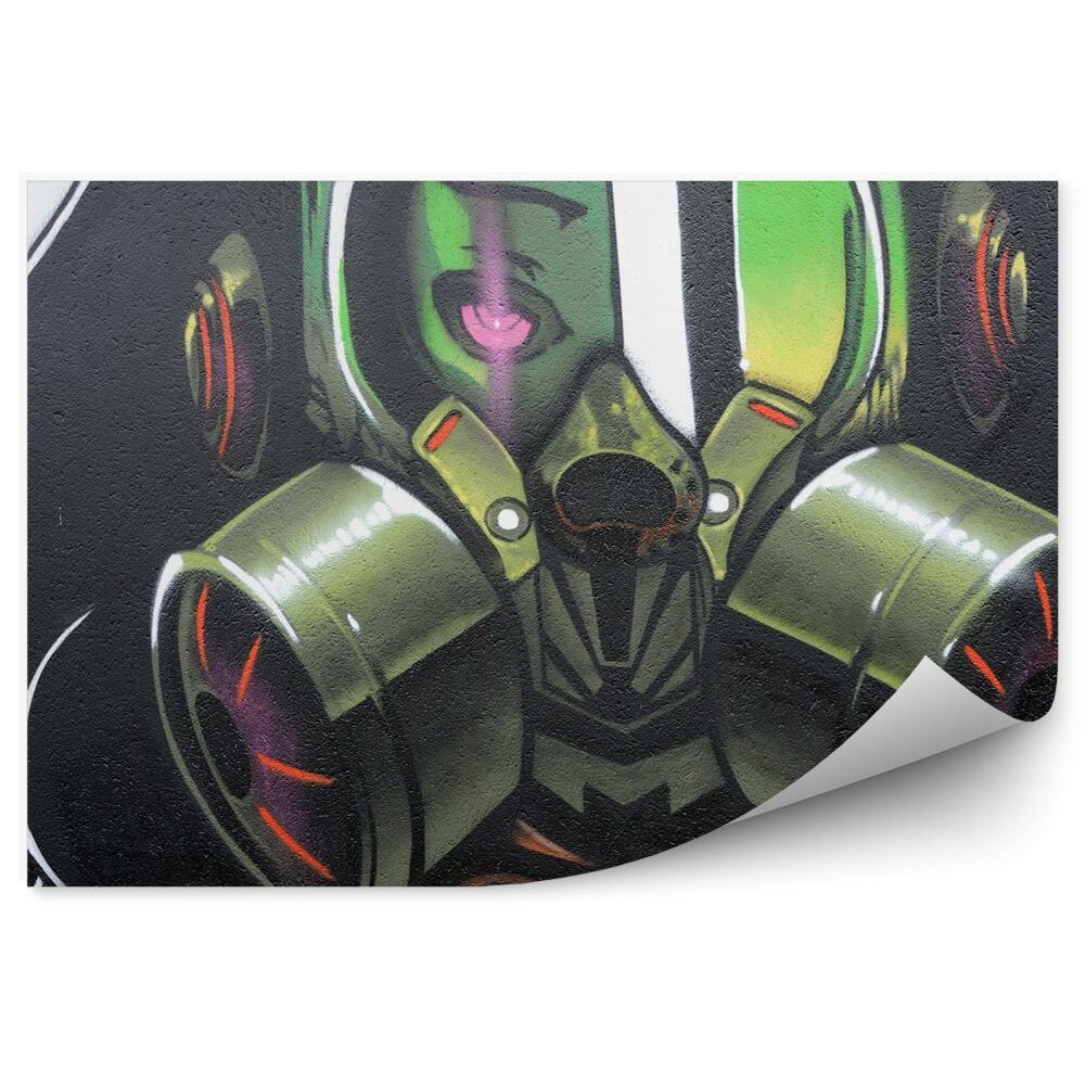 Decor fototapet Mască De Graffiti Fantezie