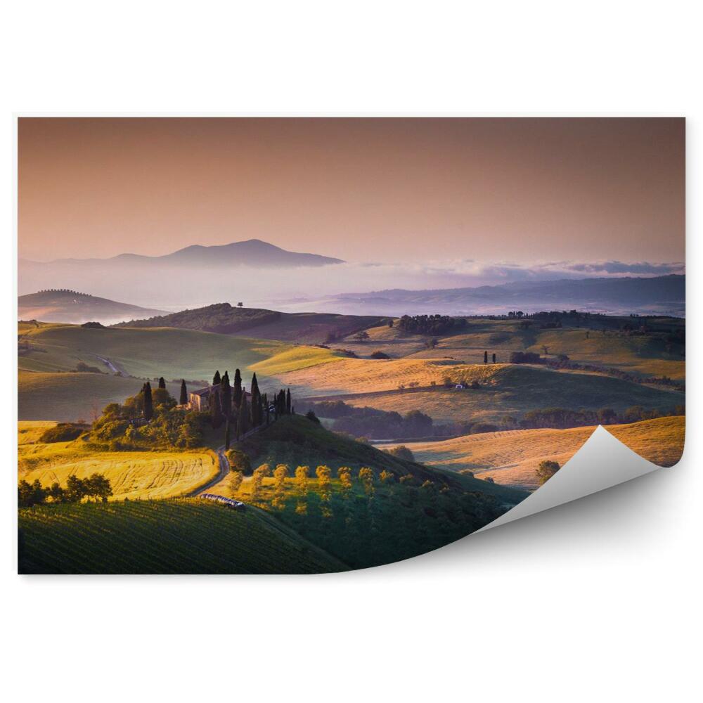 Fototapet perete Panorama Toscanei