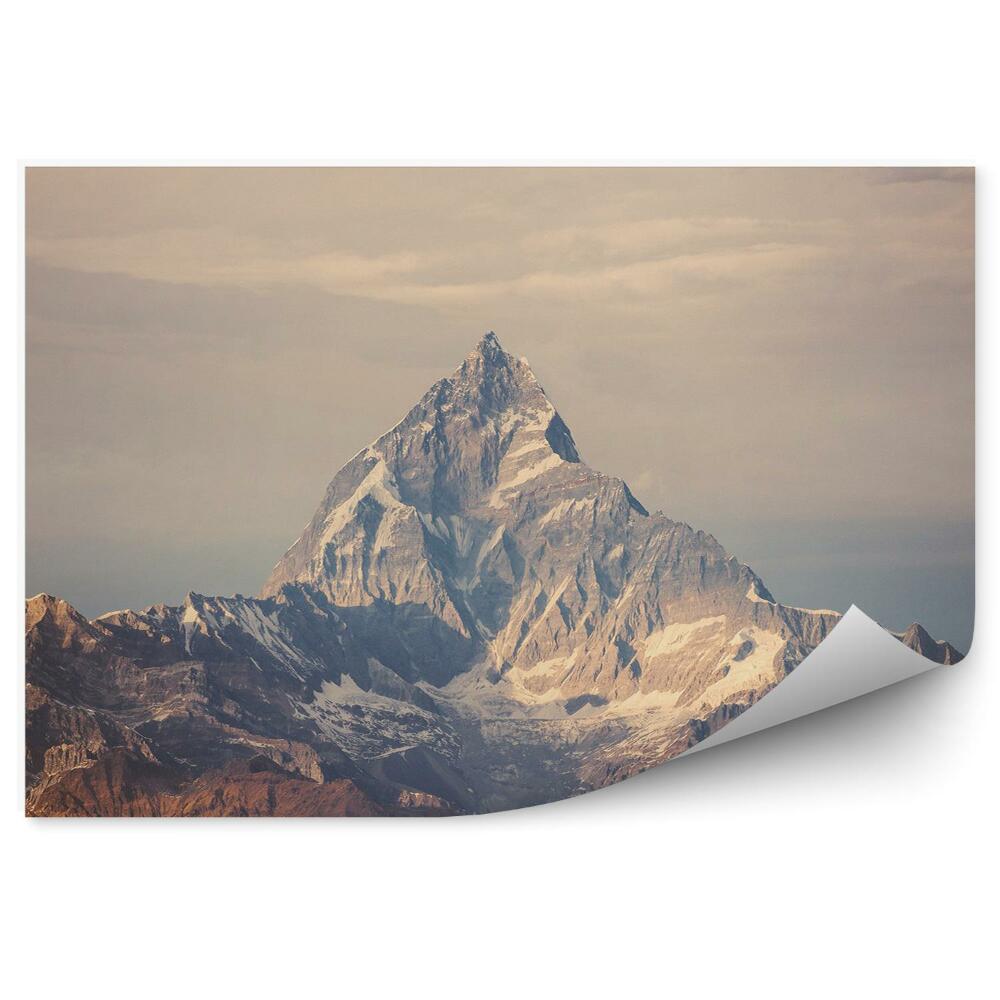 Decor fototapet Muntele Everest Peisaj Munti Zapada Iarna Nepal