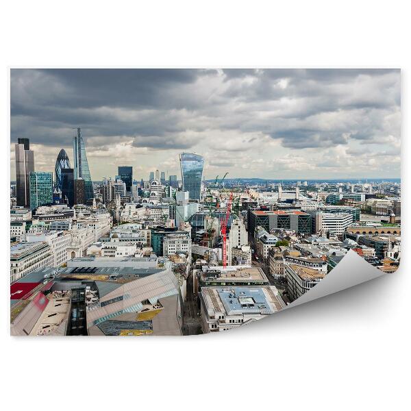 Fototapet pentru perete Clădiri Zgârie-Nori Cer Nori Londra