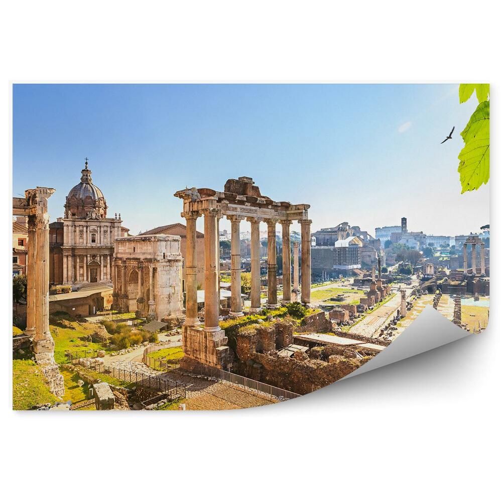 Decor fototapet Turismul estival distruge Italia