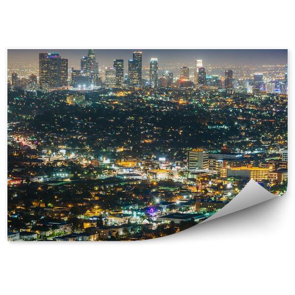 Fototapet pentru perete Luminile Zgârie-Norilor Din Los Angeles