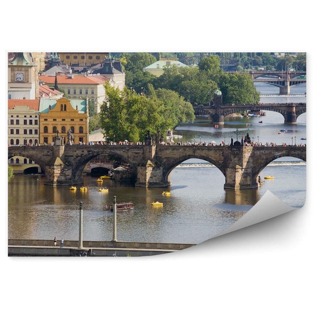 Fototapet perete Praga poduri peisaj arhitectură peisaj