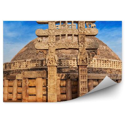 Fototapet vintage Stupa India Budism Arhitectura