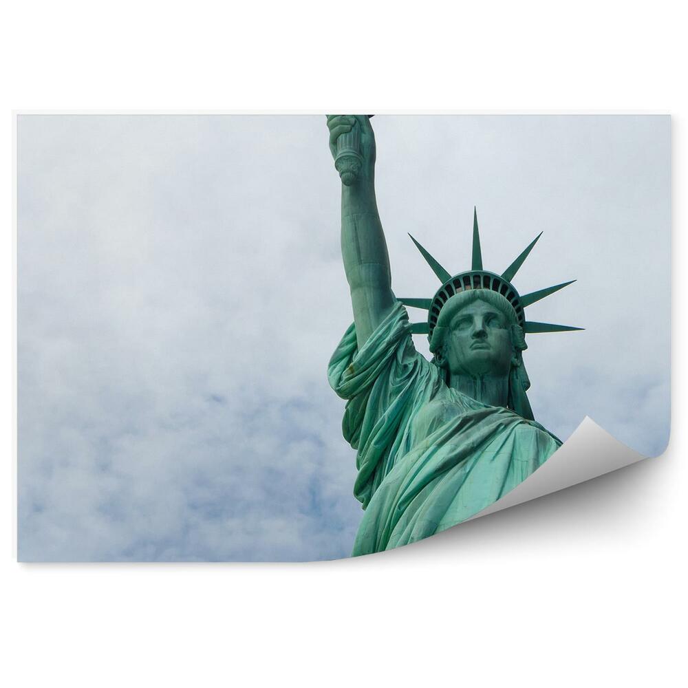 Fototapet pentru perete Statuia Libertății New York Nori De Cer