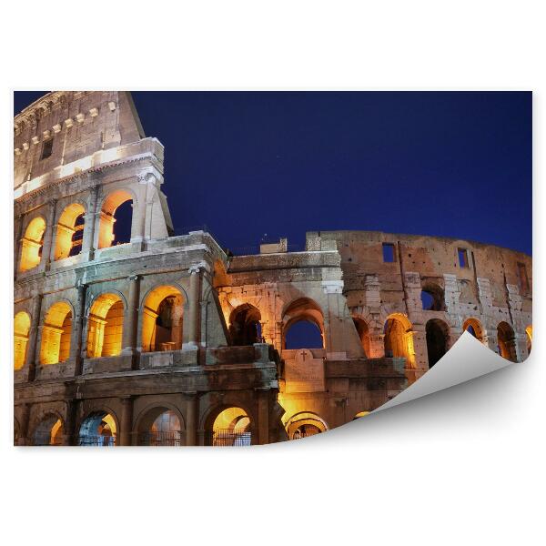 Fototapet vedere de noapte colosseum coloseum lumini mișcare