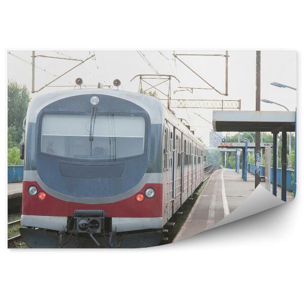 Decor fototapet Transport tren Polonia gara Cracovia