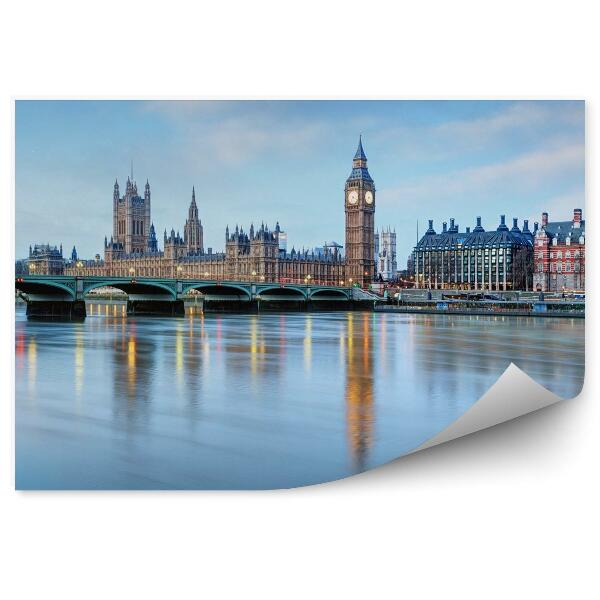 Fototapet Londra Big Ben Și Parlamentul Anglia Marea Britanie