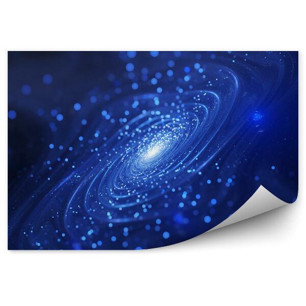 Decor fototapet Puncte Fractale Ale Galaxiei Spirale