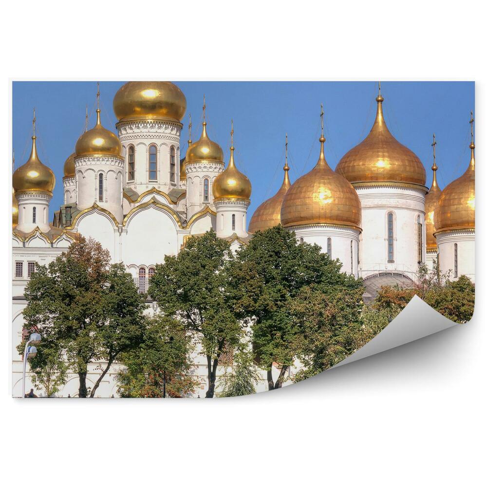 Fototapet perete Complexul de biserici cu cupola de aur