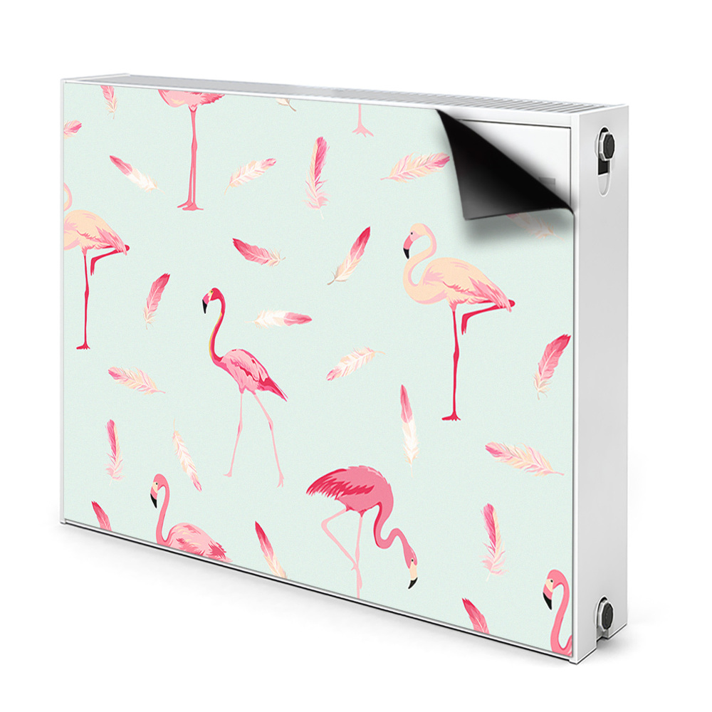 Tapis de radiateur décoratif Flamingo Și Pene