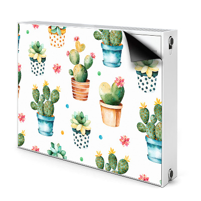 Déco cache radiateur Cactus Pictat