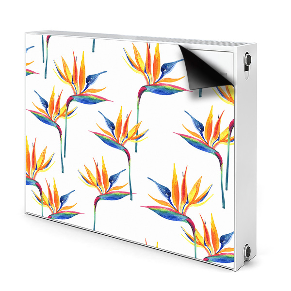 Tapis de radiateur décoratif Flori Colorate