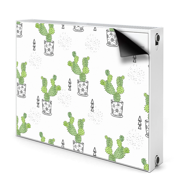 Déco cache radiateur Cactusi Verzi