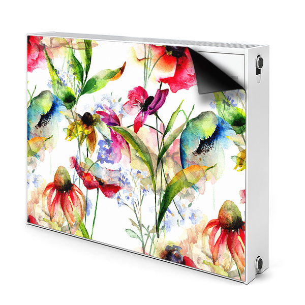 Tapis de radiateur décoratif Flori Colorate