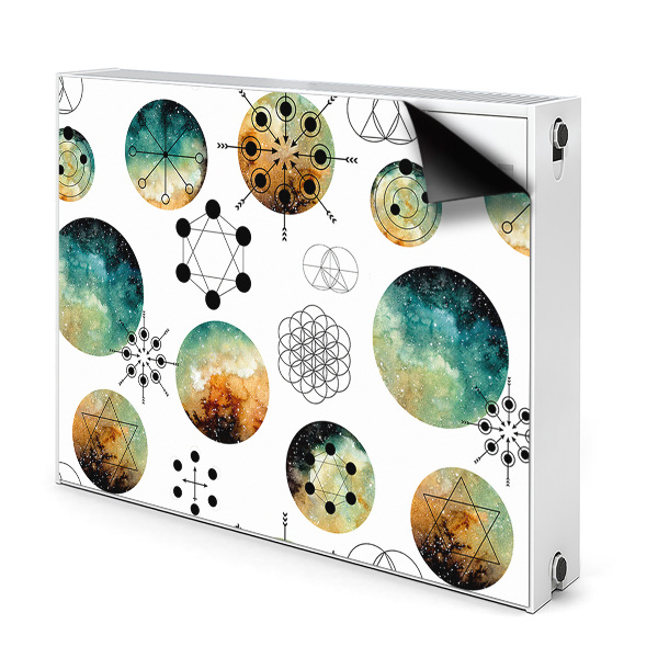 Tapis de radiateur décoratif Model Galactic