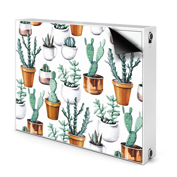 Tapis de radiateur décoratif Cactusi În Ghivece