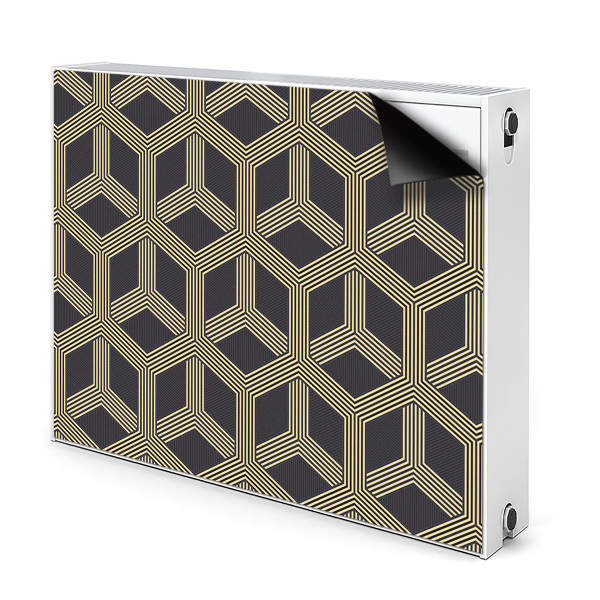 Aimant décoratif pour radiateur Model Geometric