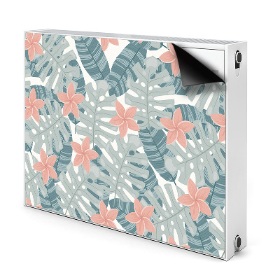 Couvercle magnétique du radiateur Pictura Murală Tropicală