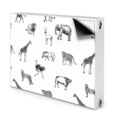 Couvercle magnétique du radiateur Safari