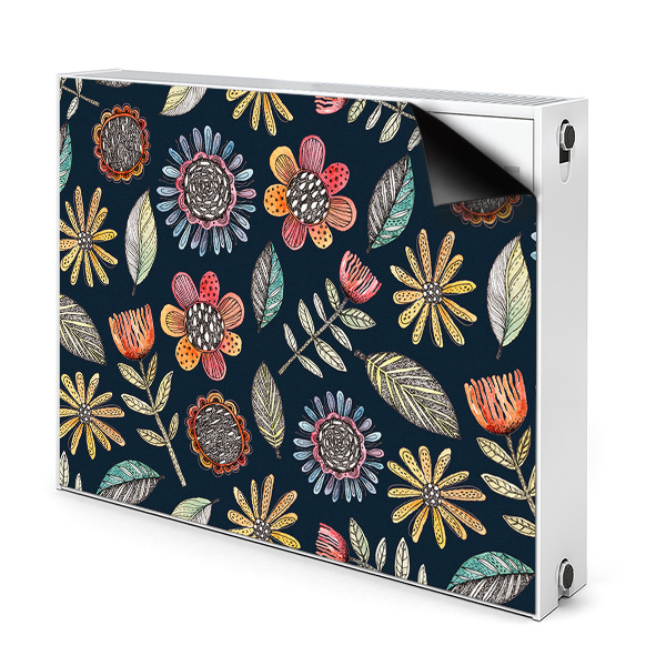 Aimant décoratif pour radiateur Flori Colorate