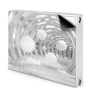 Tapis magnétique pour radiateur Tunel 3D Abstract