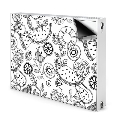 Couvercle magnétique du radiateur Fructe