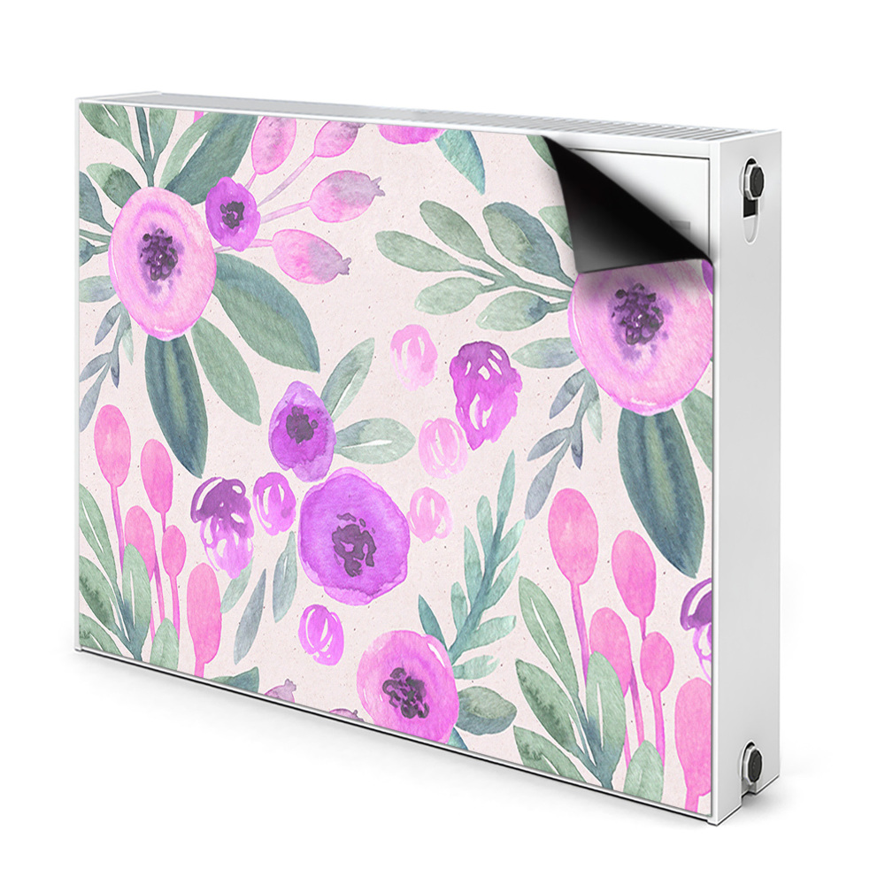 Tapis magnétique pour radiateur Model Floral
