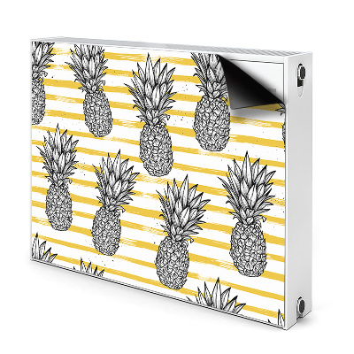 Aimant décoratif pour radiateur Ananas