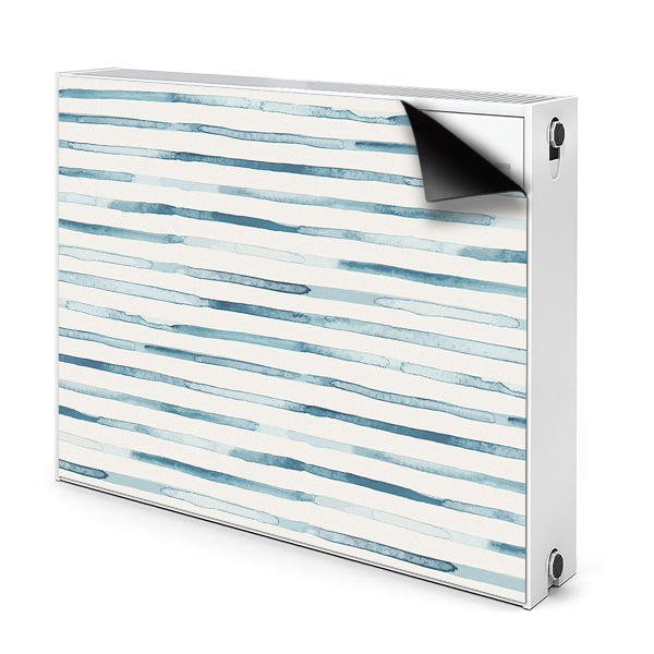 Déco cache radiateur Linii Albastre