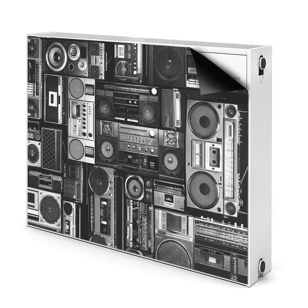 Cache radiateur aimanté Boom Box Old School