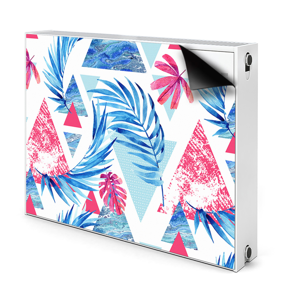 Cache radiateur déco Frunze Și Triunghiuri