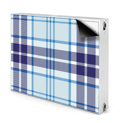 Déco cache radiateur Tartan