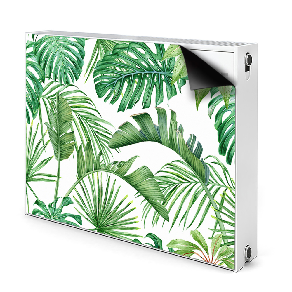 Déco cache radiateur Palm Și Monstera