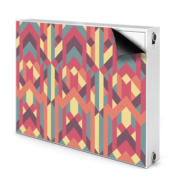 Aimant cache radiateur Linii Colorate