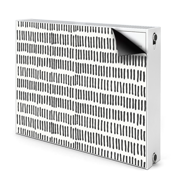 Déco cache radiateur Linii Abstracte