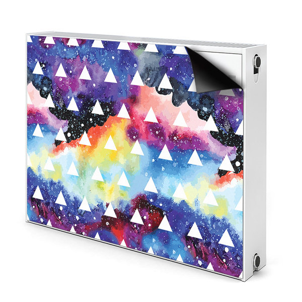 Déco cache radiateur Triunghiuri Cosmice